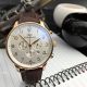 Faux IWC Portugieser Chronograph Watch White Arabic Leather Strap (2)_th.jpg